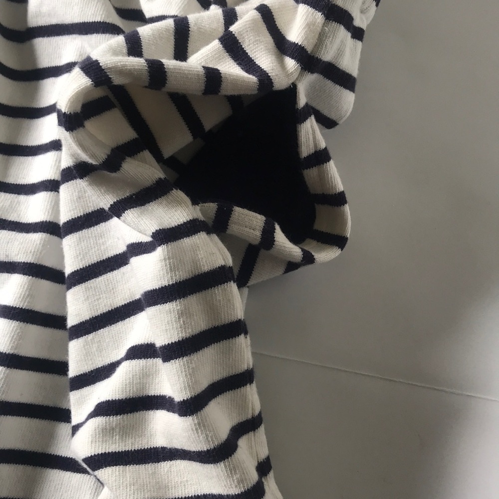 Blue and white striped dress - Picture 3 of 6